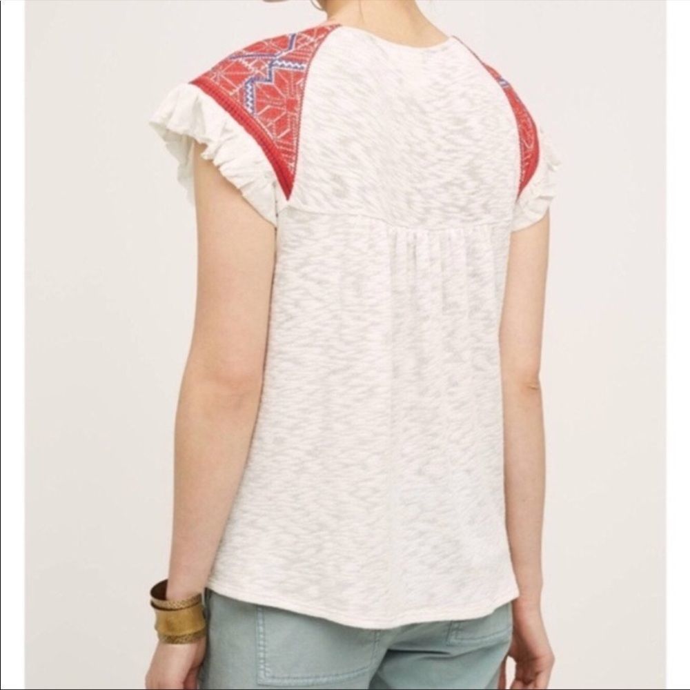 Anthropologie One September perfect shirt for the summer! Size s - Picture 3 of 6
